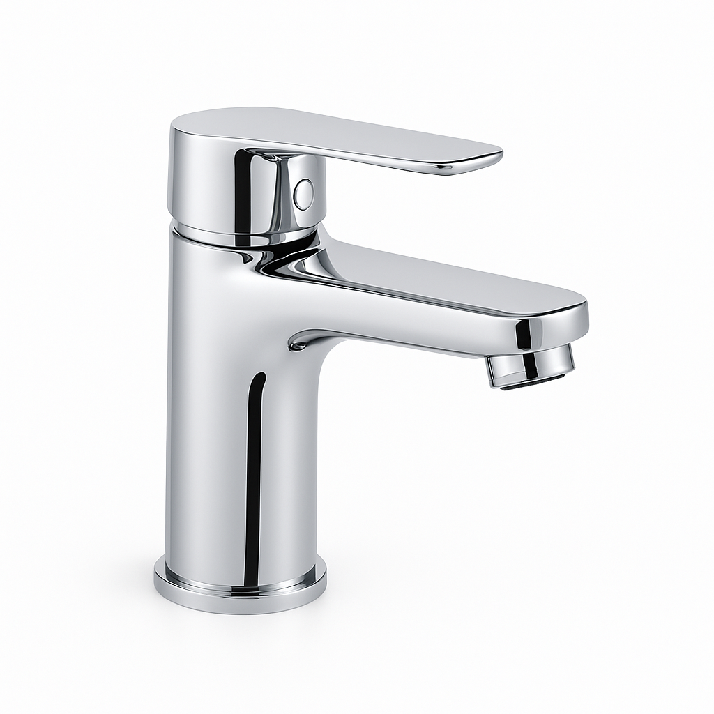 Highlife Chrome Basin Mixer Tap (inc Click Waste)