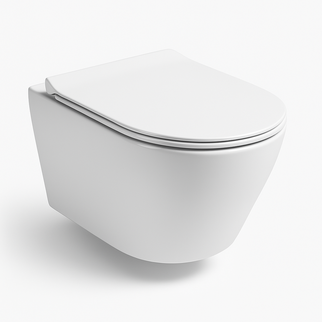 Atlantic Wall Hung Pan & Soft-Close Seat