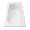 Atlantic 1700mm Rectangular Bath with side and 2 tap holes