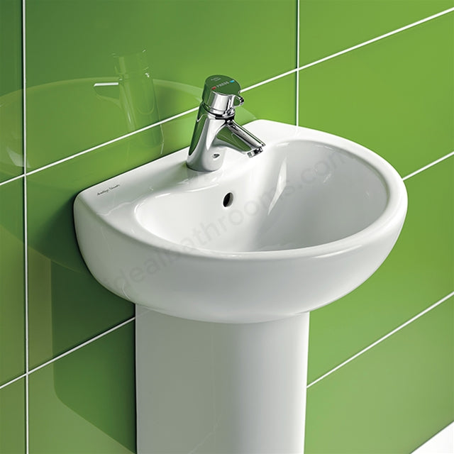 Armitage Shanks Avon 21 Basin Mixer With Self-Closing Push Button