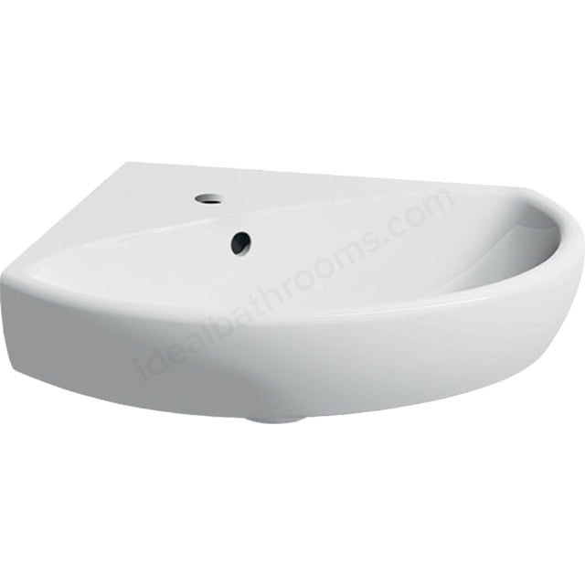 Geberit Selnova 59cm Wahbasin 1 Tap Hole