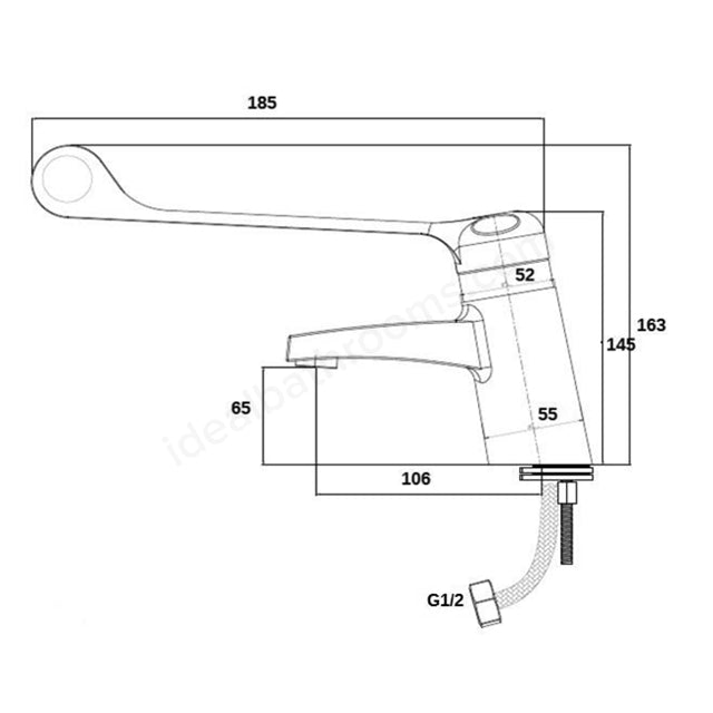 RAK Ceramics Sequential Thermostatic Basin Mixer