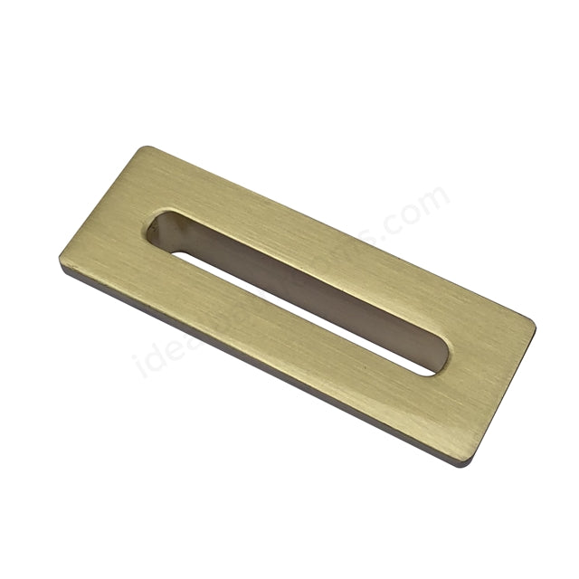 Scudo Rectangle Overflow Insert - Brass