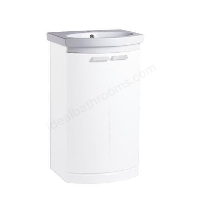 Tavistock Tempo 500mm Countertop Basin; 1 Tap Hole